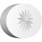 Ekena Millwork Standard Dalton Flower Rosette With Square Edge, 3"W x 2"H x 1/2"P ROSP030X020X050DAL09 - alternate 1